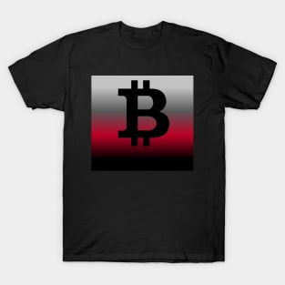 The black bloodstone bitcoin T-Shirt